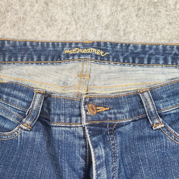 Vintage Y2K Old Navy "The Dreamer" Boot Cut Jeans Size 8 Regular Stretch - Picture 3 of 6